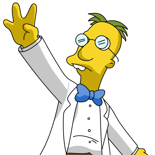 Simpsons, Prof. Frink- exhalting