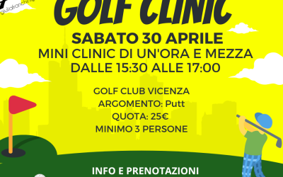 Mini clinic: sabato 30 Aprile.