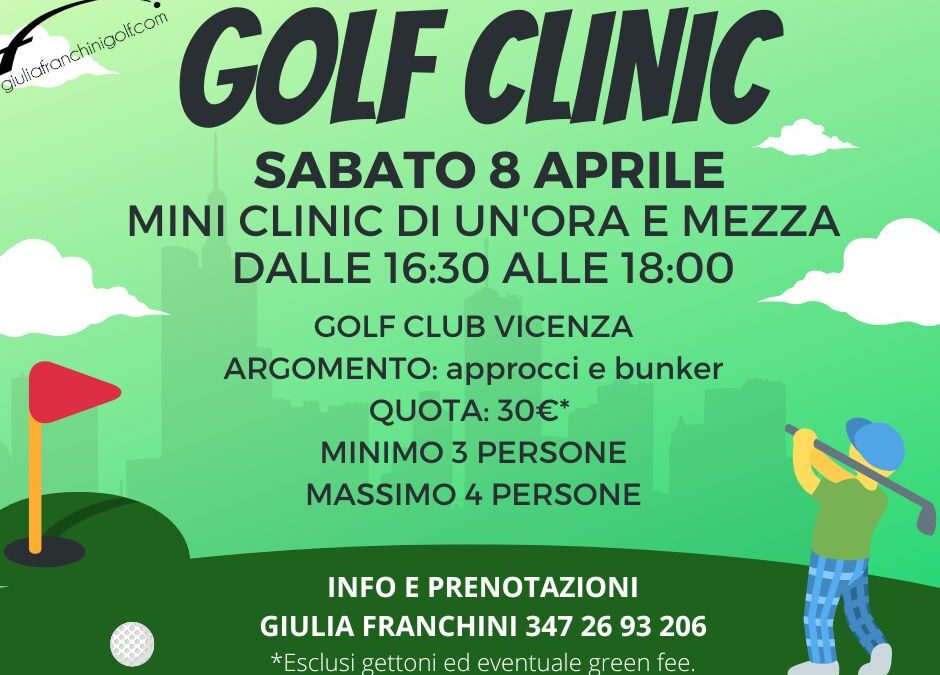 Secondo appuntamento con le mini golf clinic