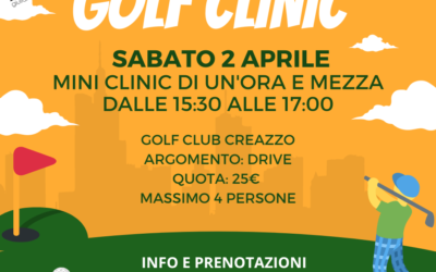 Aprile: tempo di mini golf clinic!